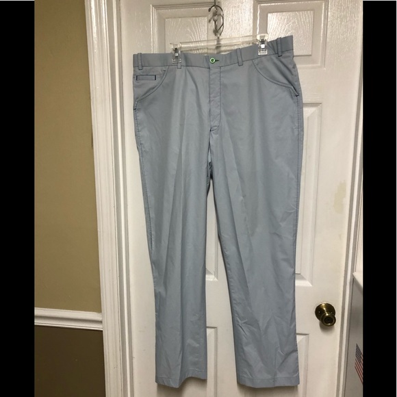 Men Betenly Pants Blue Lightweight Nylon Psnts 40 - Picture 9 of 9